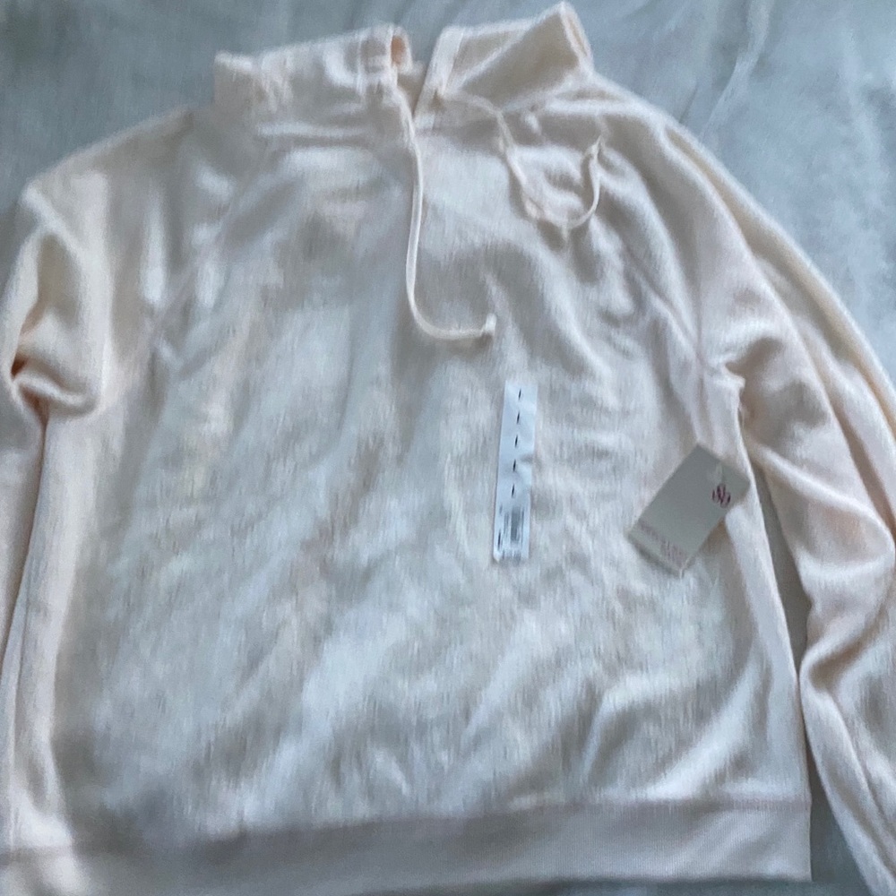 Soft pink sweatshirt